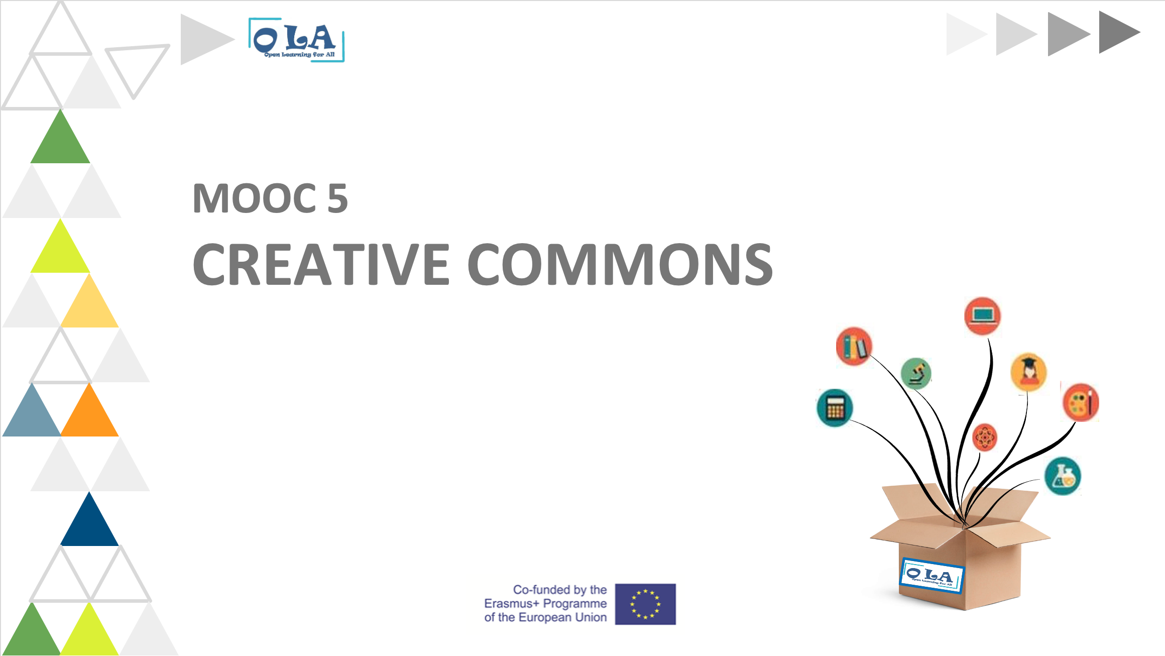 Creative Commons Licences OLAMOOC5
